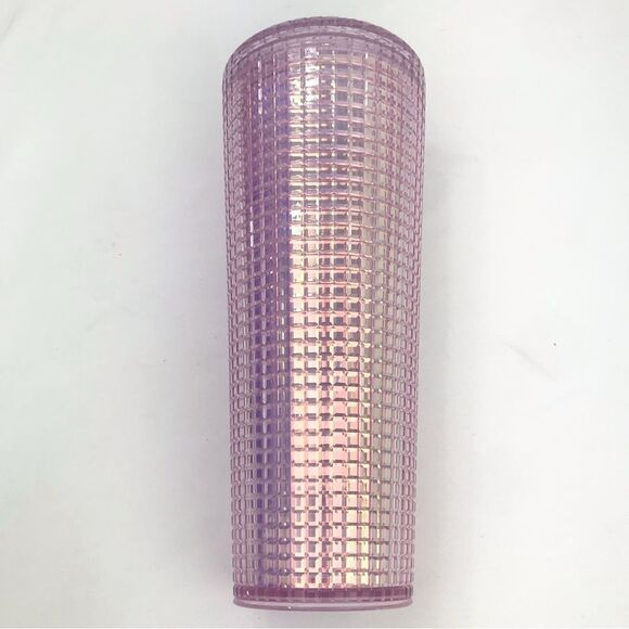 Starbucks Holiday 2020 Pink Grid Disco 24 0z. Venti Cold Cup Tumbler - Picture 5 of 11